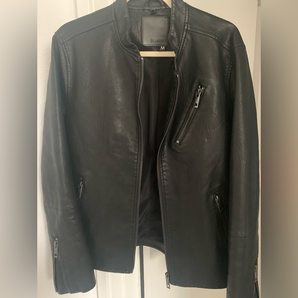 Men’s Faux Leather Jacket